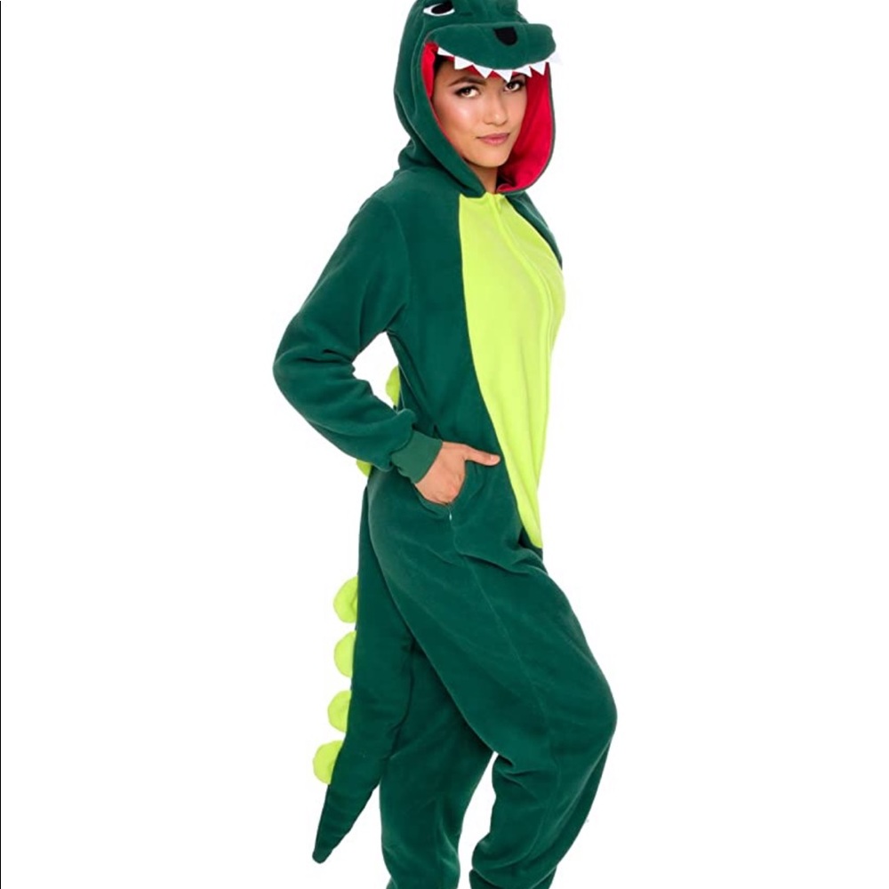 Silver Lilly onesie dinosaur xl